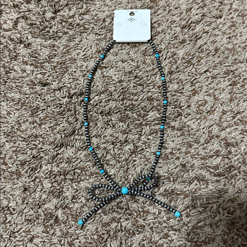 Turquoise Beaded Necklace